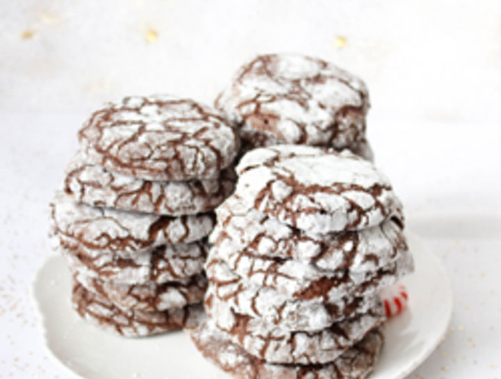 Galletas de chocolate y menta