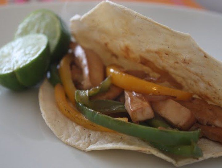 Fajitas de tofu
