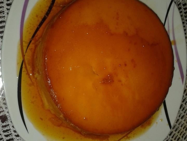 Flan de requesón