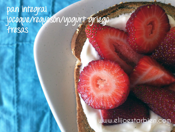Sandwich de fresas