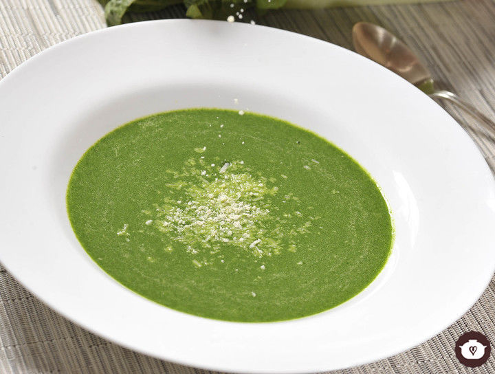Crema de espinacas
