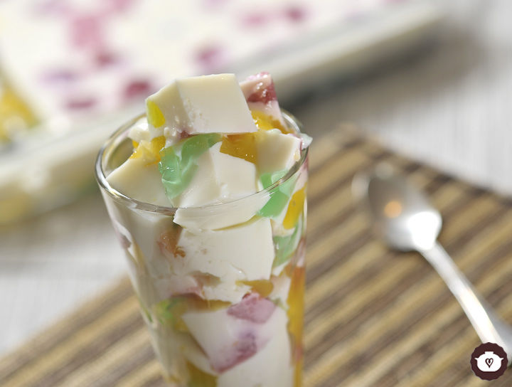 Gelatina de mosiaco