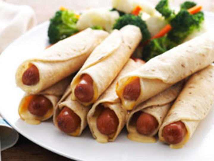Hot Dog Tortilla Wrap Recipe Hot Dog Tortilla Wrap Recipe