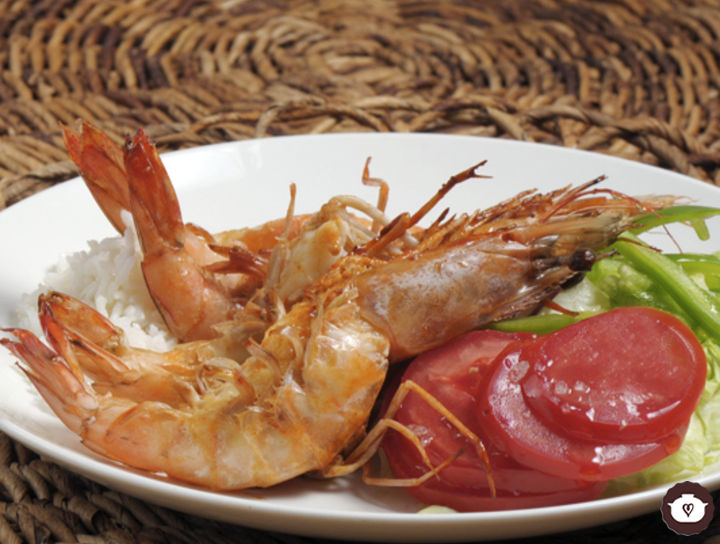 Camarones sarandeados