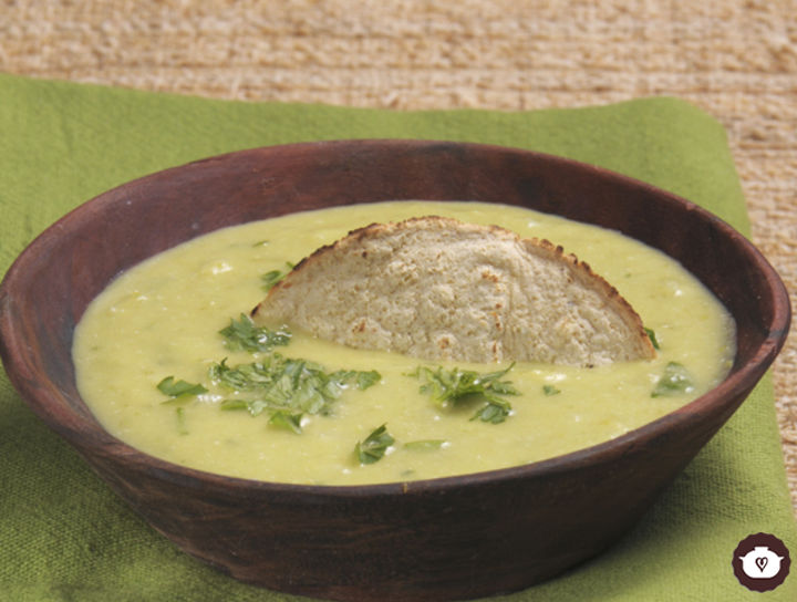 Salsa verde cremosa