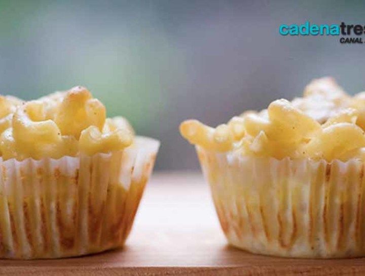 Cupcakes de mac & cheese