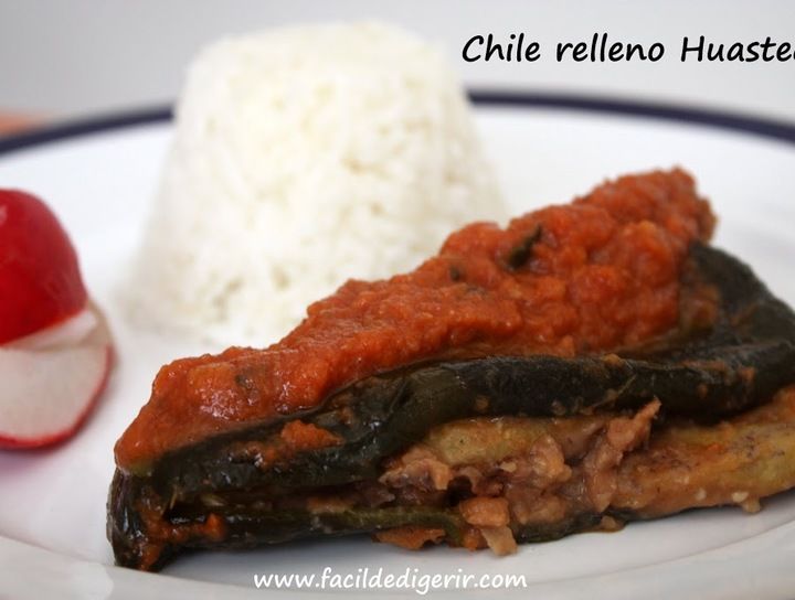 Chile relleno Huasteca