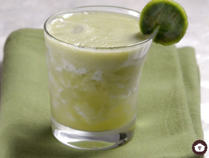 Jugo de piña con nopal