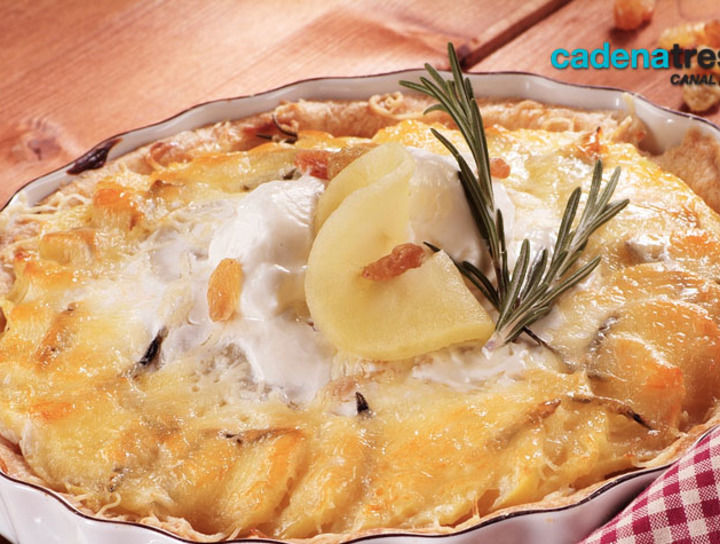 Pay de queso con piña