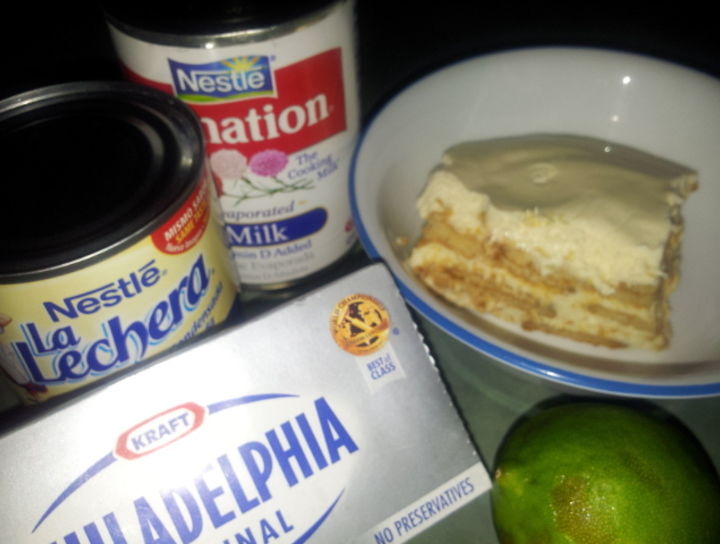 Pastel de limón con galletas Marias