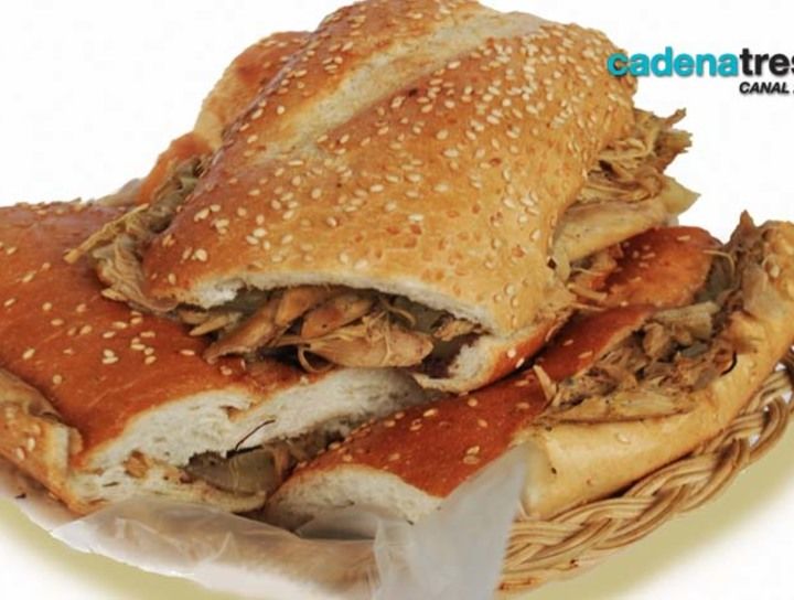 Sándwich de pollo parmesano
