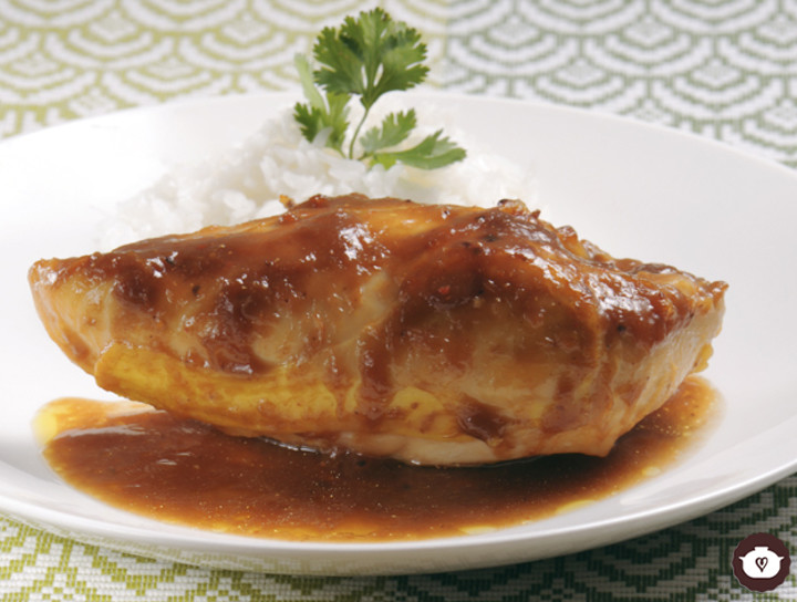 Pollo en salsa de tamarindo y chipotle