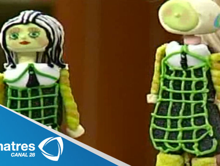 Paletas de Monsters de bombones
