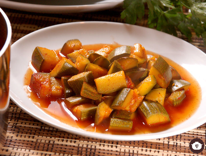 Calabacitas condimentadas