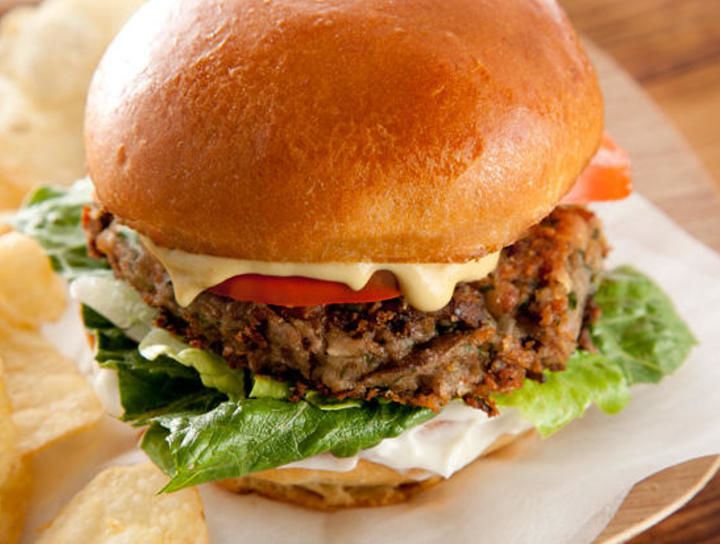 Hamburguesas vegetarianas de frijoles negros