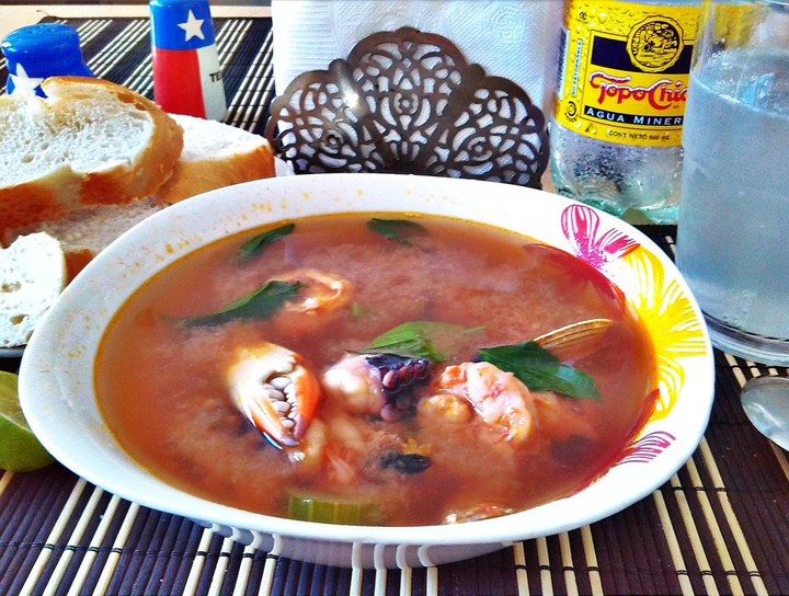 Sopa de mariscos DyR