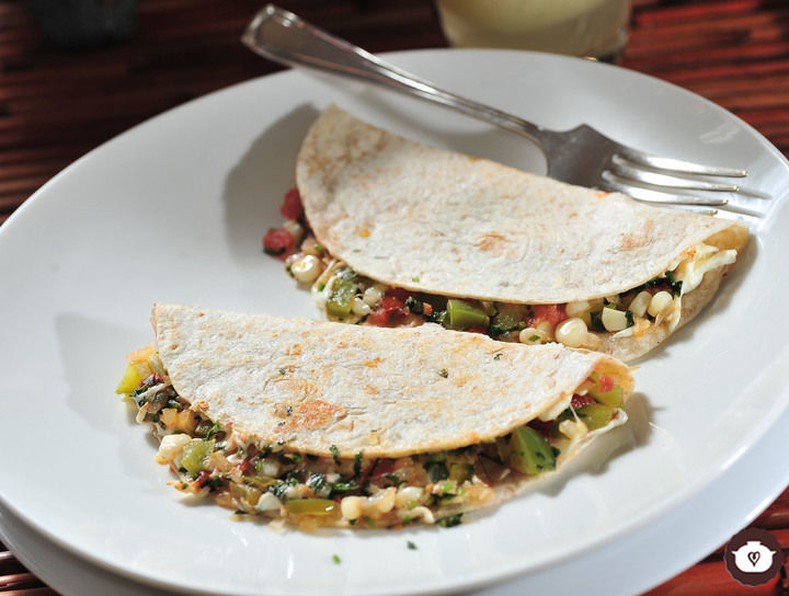 Quesadillas de vegetales