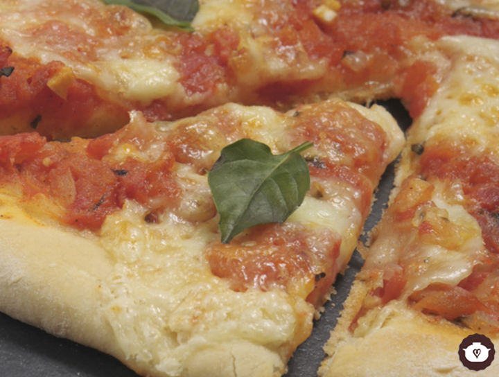 Pizza Margarita casera