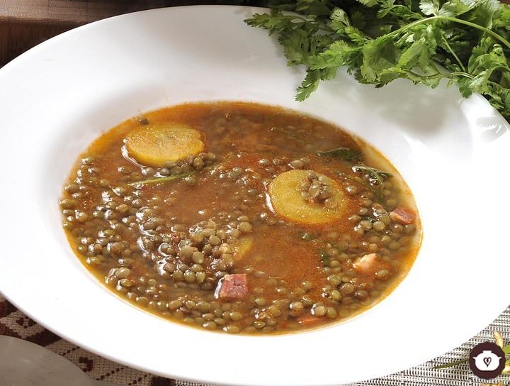Sopa de lentejas