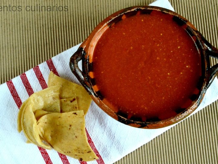 Salsa de chile morita