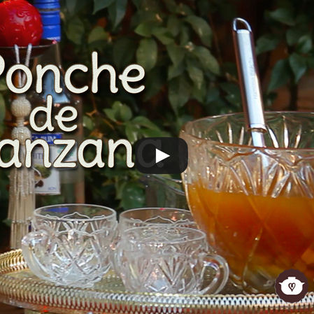 Ponche de manzana con guayaba