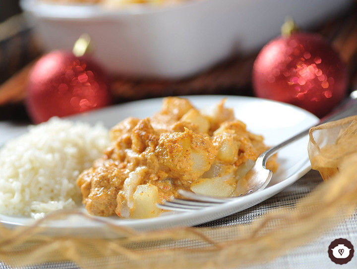 Bacalao al horno con papas