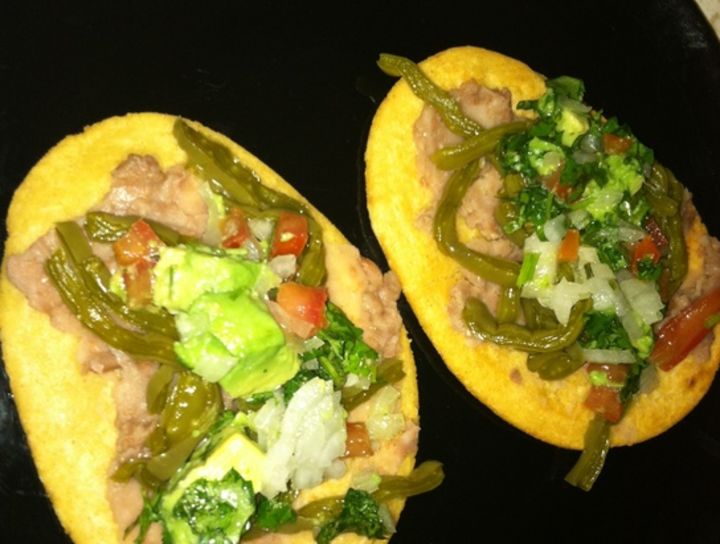 Huaraches de nopal