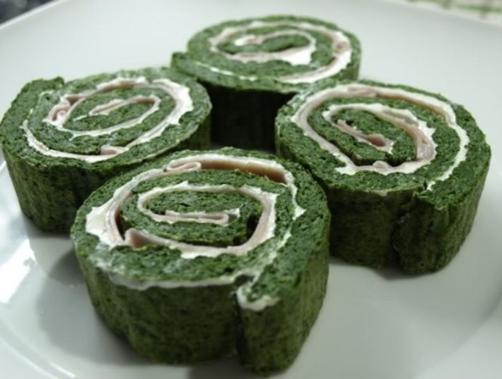 Rollo de espinaca