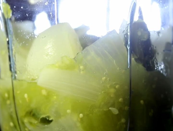 Salsa de pimiento verde para pescado