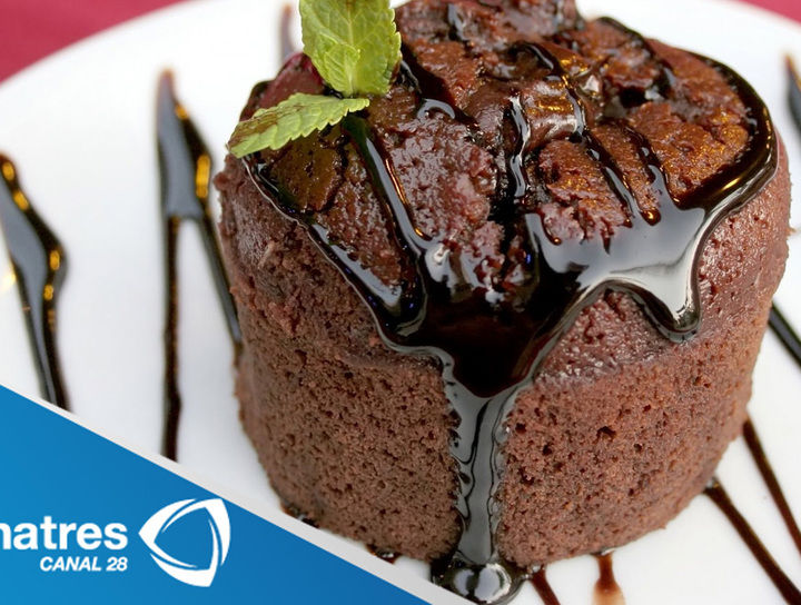 Soufflé de chocolate