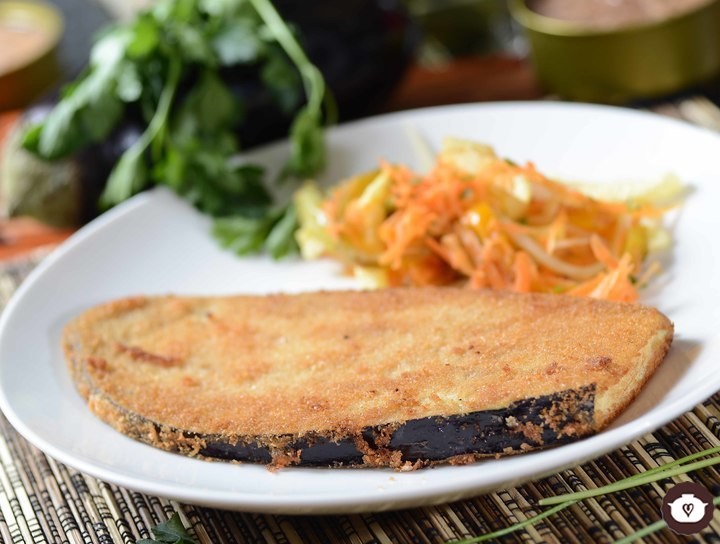 Milanesas de berenjena