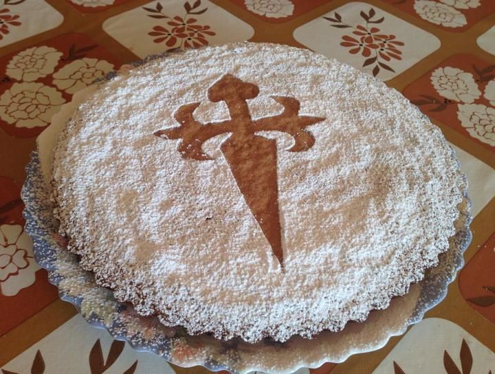 Tarta de Almendras - Tarta de Santiago