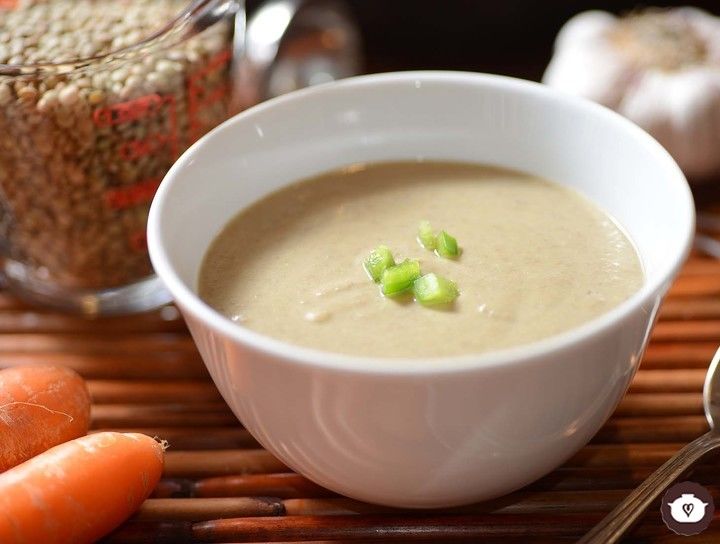 Crema de lentejas