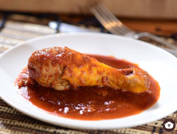 Pollo en ajo y chileancho