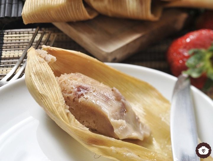 Tamales de fresa
