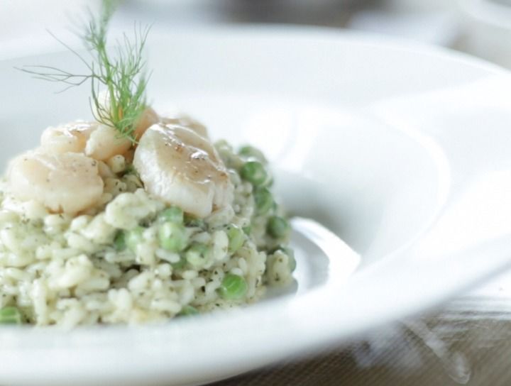 Risotto con callo de hacha