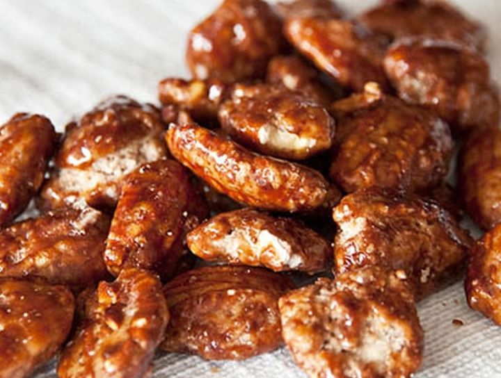 Nueces garapiñadas