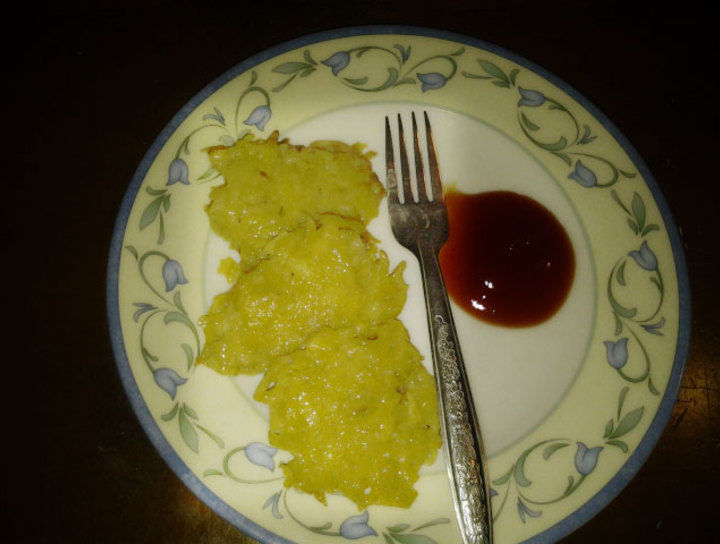 Tortitas de papa estilo Hash Brown
