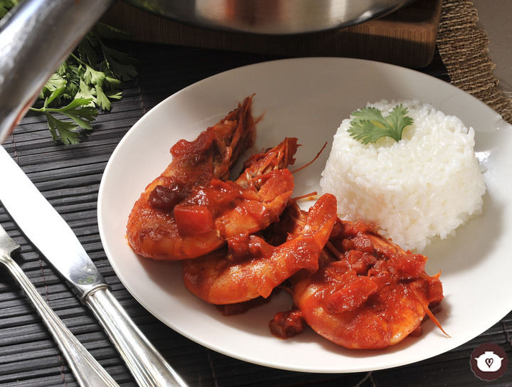 Camarones a la diabla