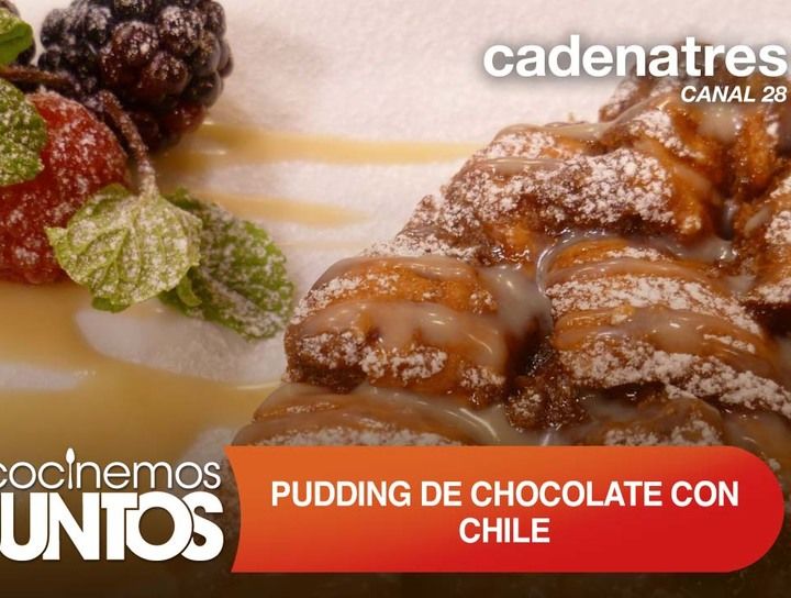 Pudding de chocolate con chile