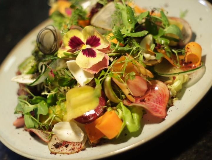 Ensalada de flores