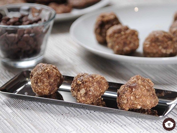 Galletas de chocolate sin horno