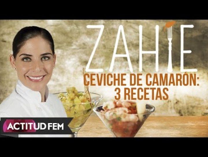 Ceviche de camarón: 3 recetas