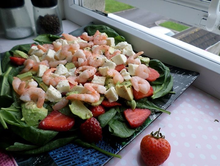 Ensalada de fresa