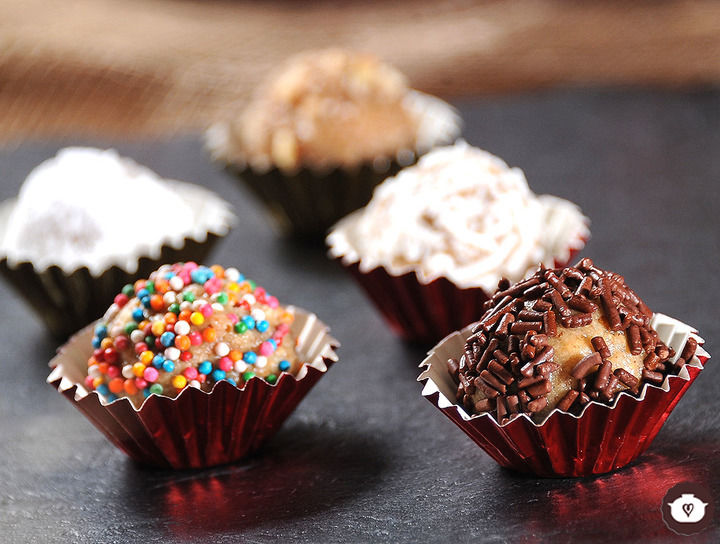 Bolitas de nuez sin horno