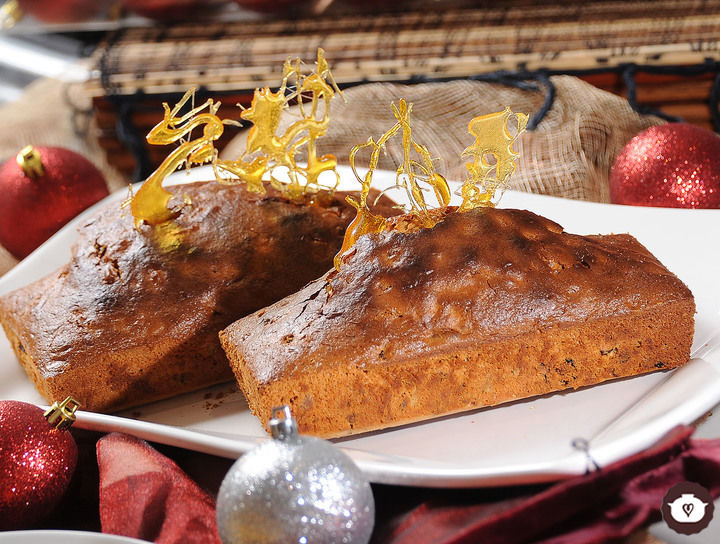 Fruit Cake de licuadora