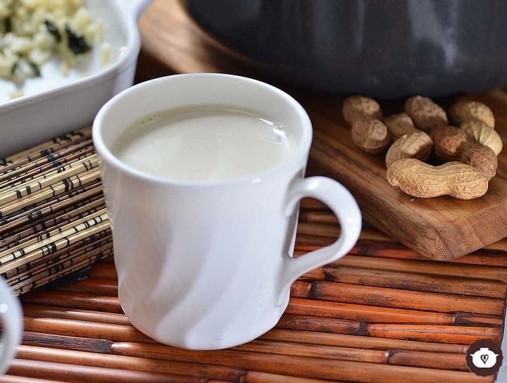 Atole de cacahuate