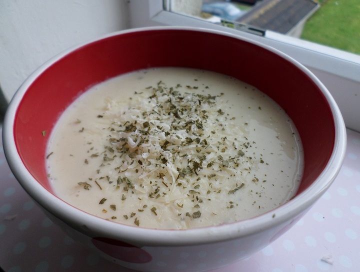 Crema de papa y puerro