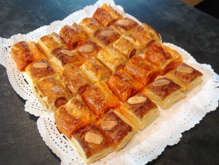 Hojaldres salados variados