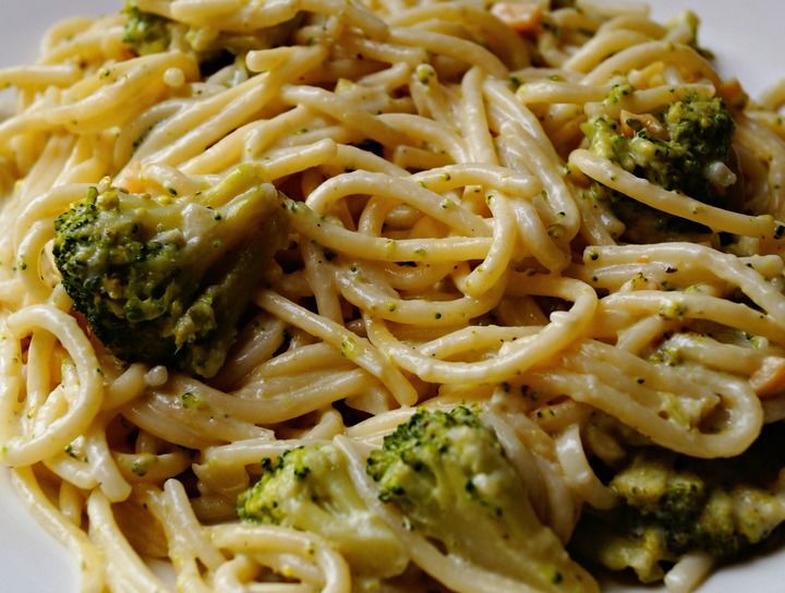 Spaghetti con brócoli